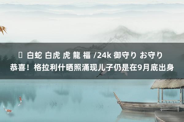 ✨白蛇 白虎 虎 龍 福 /24k 御守り お守り 恭喜！格拉利什晒照涌现儿子仍是在9月底出身