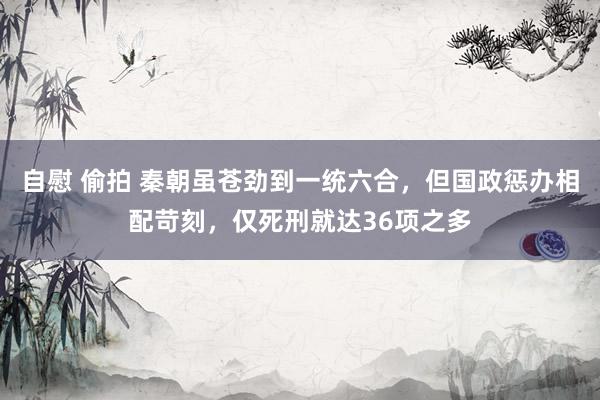 自慰 偷拍 秦朝虽苍劲到一统六合，但国政惩办相配苛刻，仅死刑就达36项之多